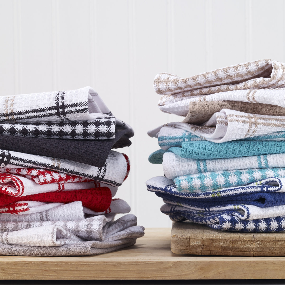 T-fal Flat Waffle Kitchen Dishcloth Set (Set of 12)